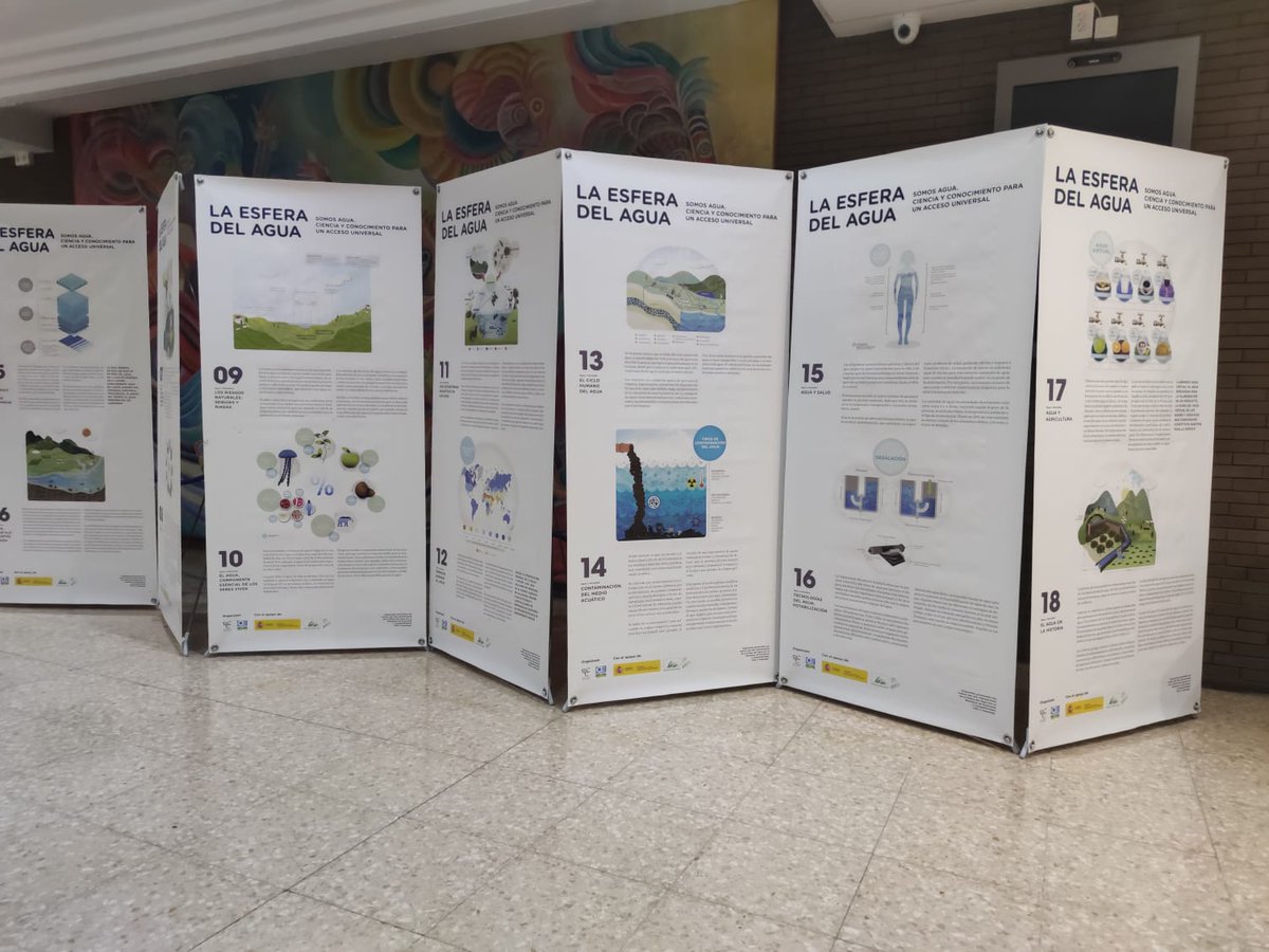 fundacionO2's tweet photo. #Burgos
hasta el 22 de febrero la exposición "La Esfera del Agua" estará disponible en la Facultad de Ciencias de la @UBUEstudiantesy podrás valorar la importancia del agua en el ciclo de la vida.
@mitecogob @UbuVerde #laesferadelagua #csirios https://t.co/laqlhAbW6I