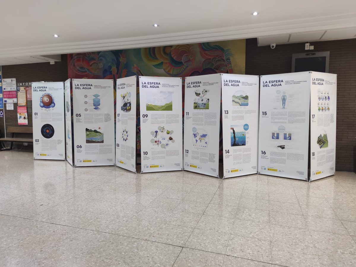 fundacionO2's tweet photo. #Burgos
hasta el 22 de febrero la exposición "La Esfera del Agua" estará disponible en la Facultad de Ciencias de la @UBUEstudiantesy podrás valorar la importancia del agua en el ciclo de la vida.
@mitecogob @UbuVerde #laesferadelagua #csirios https://t.co/laqlhAbW6I