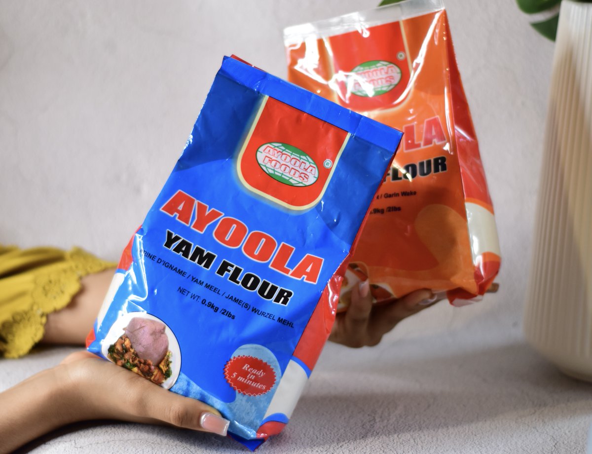 The weekend is here and we have what you need to make it delicious; Ayoola Yam Flour for  the  fluffiest amala and Ayoola Beans Flour for the best gbegiri,  akara and moi-moi😊

#AyoolaFoods #AyoolaYamFlour #AyoolaBeansFlour #GoodFood #EatRight #MadeInNigeria