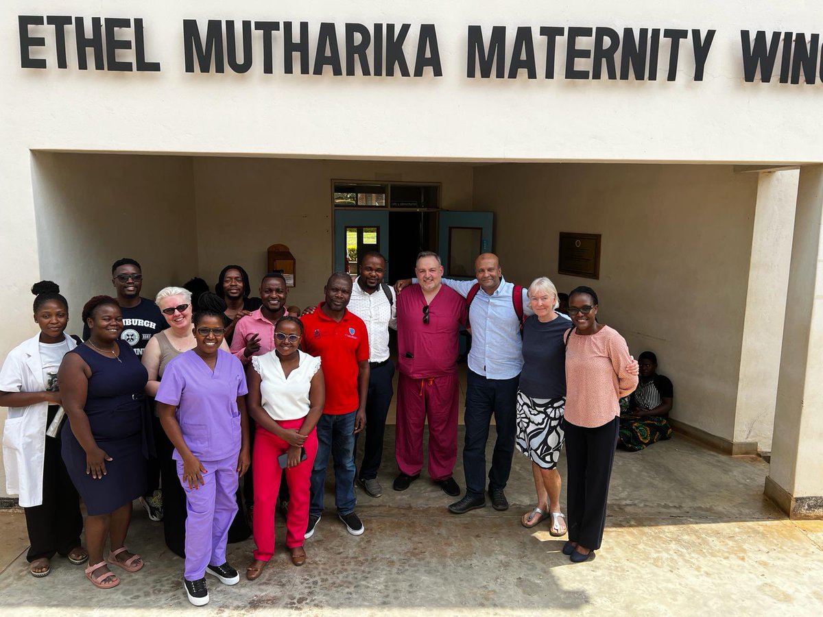 End of an amazing week helping set up the first Urogynae service in Malawi. Thank you to @MTTorg for funding the project