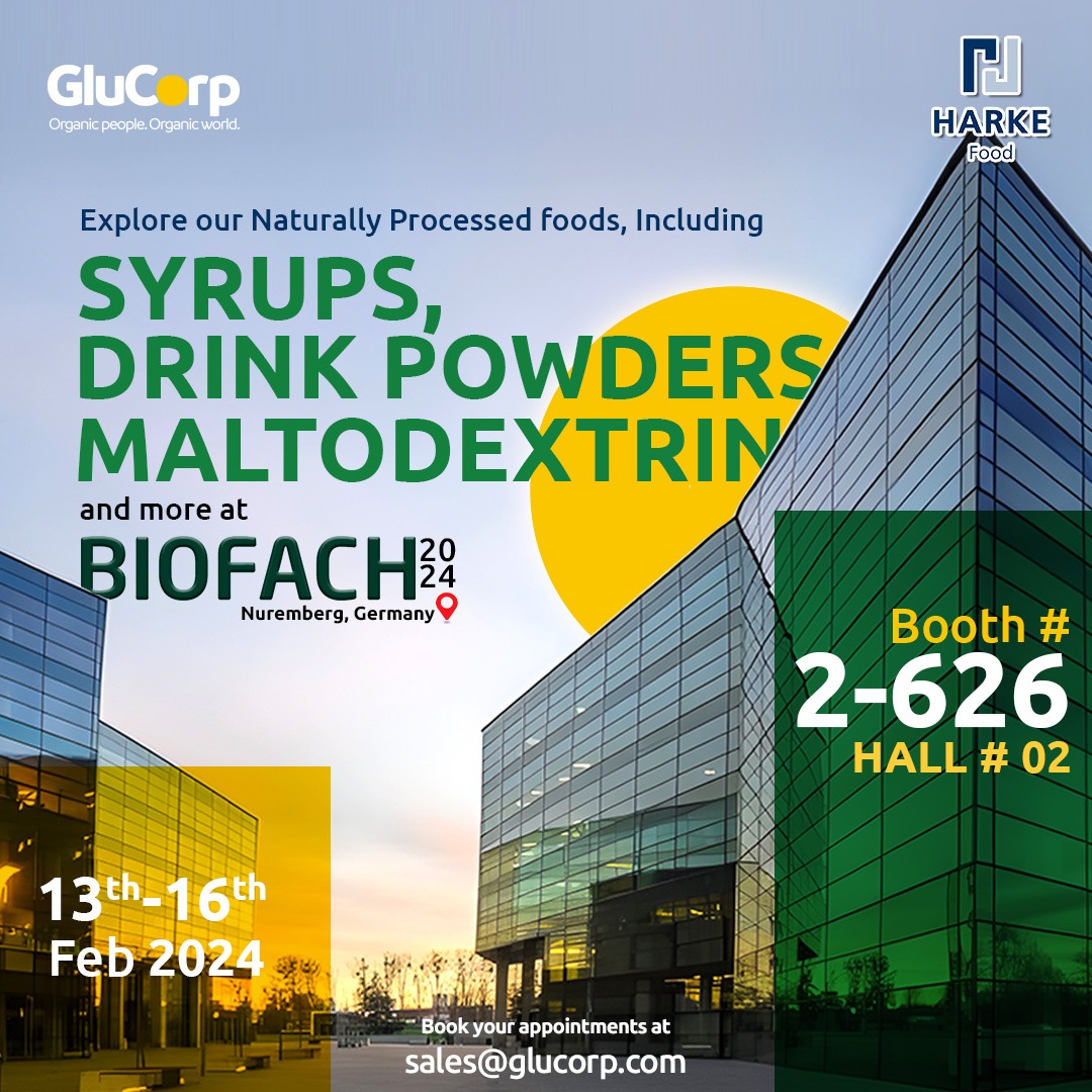 glu_corp's tweet photo. Discover pure goodness at Biofach 2024, Nuremberg! Booth 2-626 showcases our natural syrups, drink powders, maltodextrin, and more. Taste the essence of nature!

https://t.co/MjSfaB3unM

#Biofach2024 #SugarReductionInsights #HealthyChoices #SustainableLiving #ExpertInsights https://t.co/J2KgY0egw2