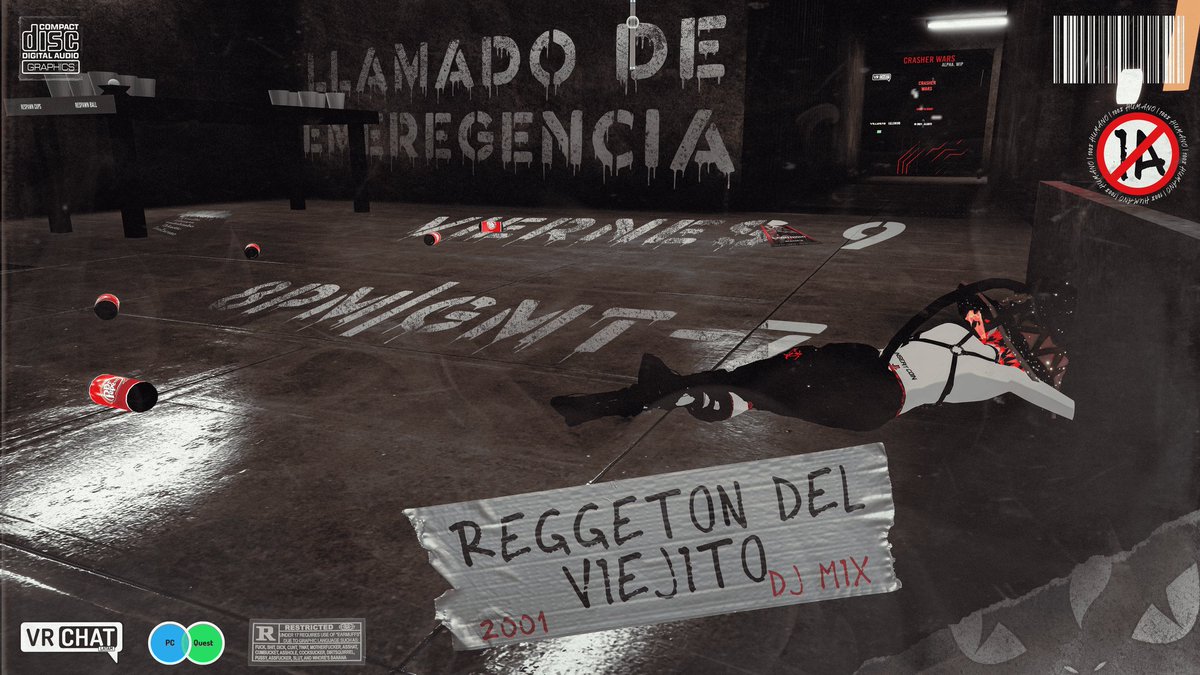 ElPecadoVR's tweet photo. Acudimos al llamado del Anhelo y el exceso. 
No más noches seguidas encerrados en una caja, se les recibió el pedido.

Este llamado de emergencia se incita hoy Viernes en la noche!

Más info al discord!

#vrchat #elpecado #thesin #party #vrchatLATAM https://t.co/YLTMGikubh