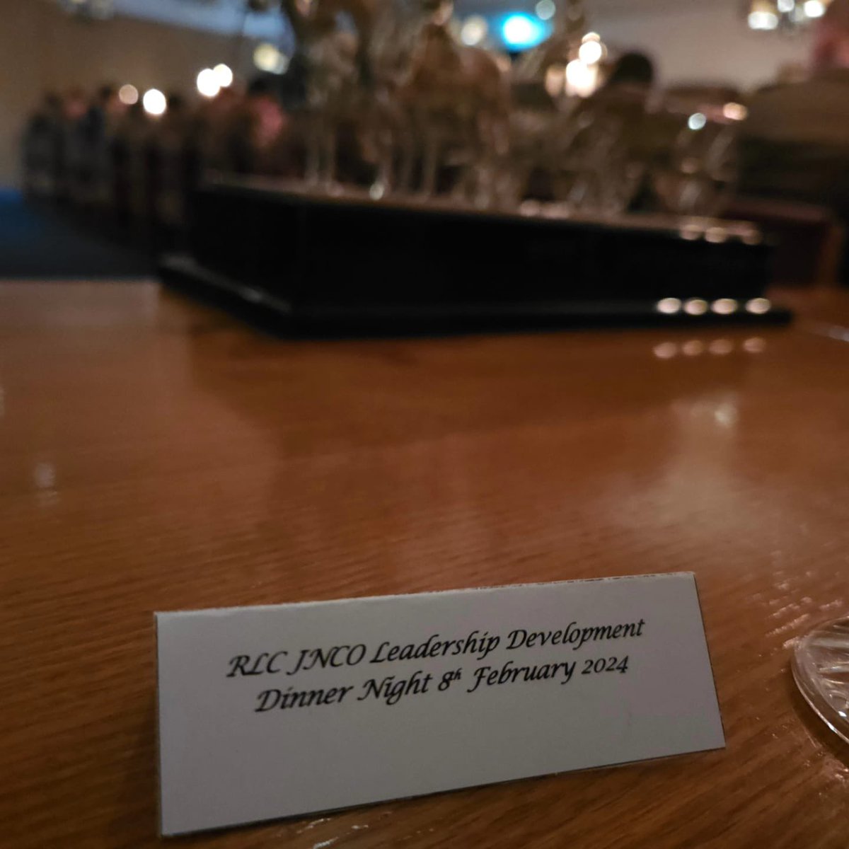 RLC JNCO DINNER NIGHT 2024

A wonderful opportunity to host nearly 100 JNCO’s in the Central Sergeants’ Mess at the home of Corps, Worthy Down last night.

Always important to educate the next generation on our traditions. Hopefully, they were inspired by the evening.