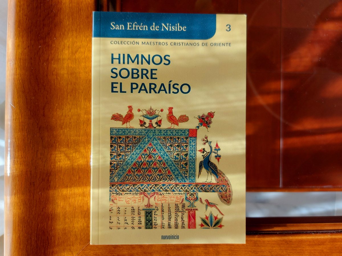 "En el principio, Dios creó la #creación,
un manantial de delicias.
La #casa que construyó
alimenta a los que mora en ella,
pues dependen de lo que ella da
innumerables criaturas. [...]
¡Hazme digno, por tu gracia,
del #Jardín de los bienes!"

#SanEfréndeNisibe