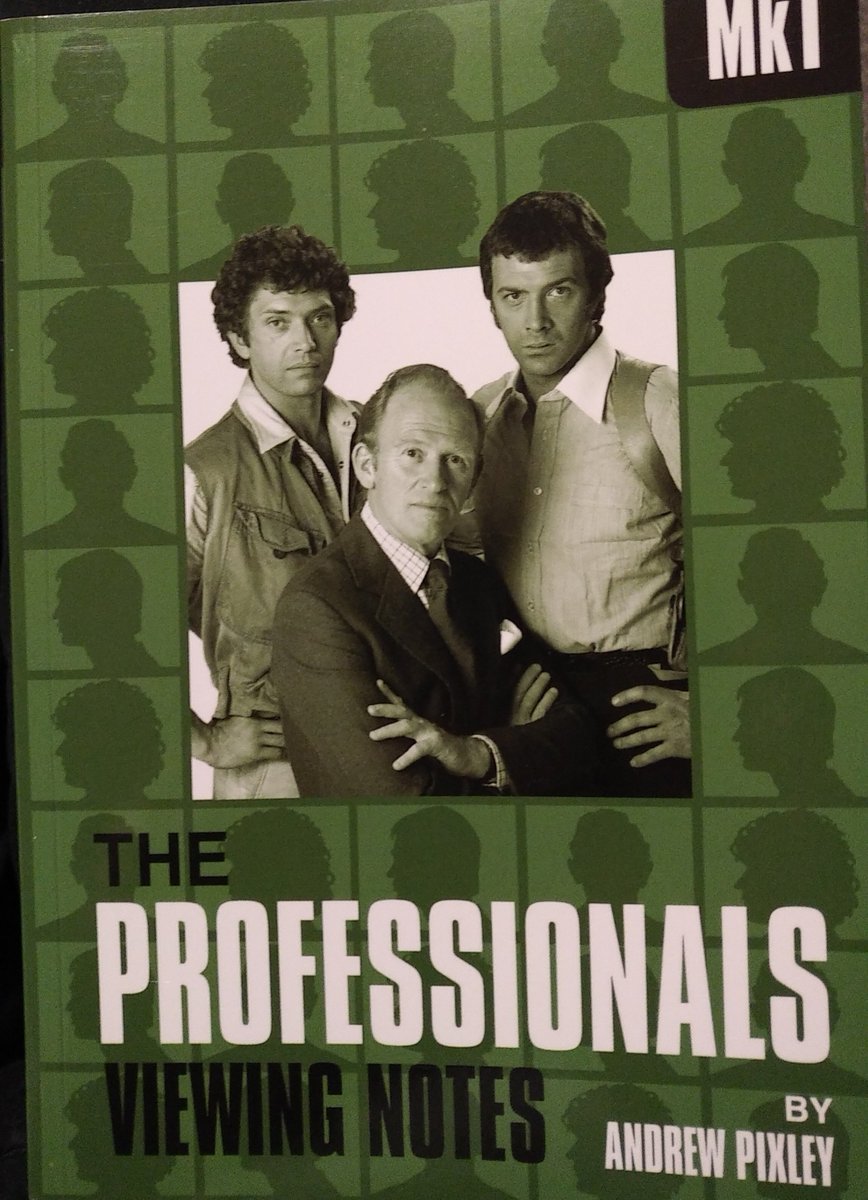 Reading #AndrewPixley's PROFESSIONALS Viewing Notes from the late lamented @networktweets , detailing how rain and a '20 minute ' underrun led to #BrianClemens expanding #PJHammond's 'Heroes' (credited to 'James McAteer' on-screen.)