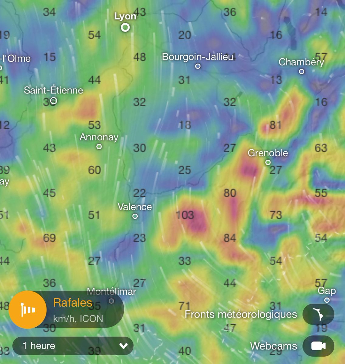 VigipreventionM's tweet photo. 💨/ ces dernières 24 heures ont été #marquée par des #coup de #vent sur différents parties du #pays #francais . Entre le #Finistère et le #Morbihan un #temps, #instable et #venteux était présent hier encore de journée . Les crête des #Pyrénées et eux connu une vraie en #tempête . https://t.co/BExPoA5hTP