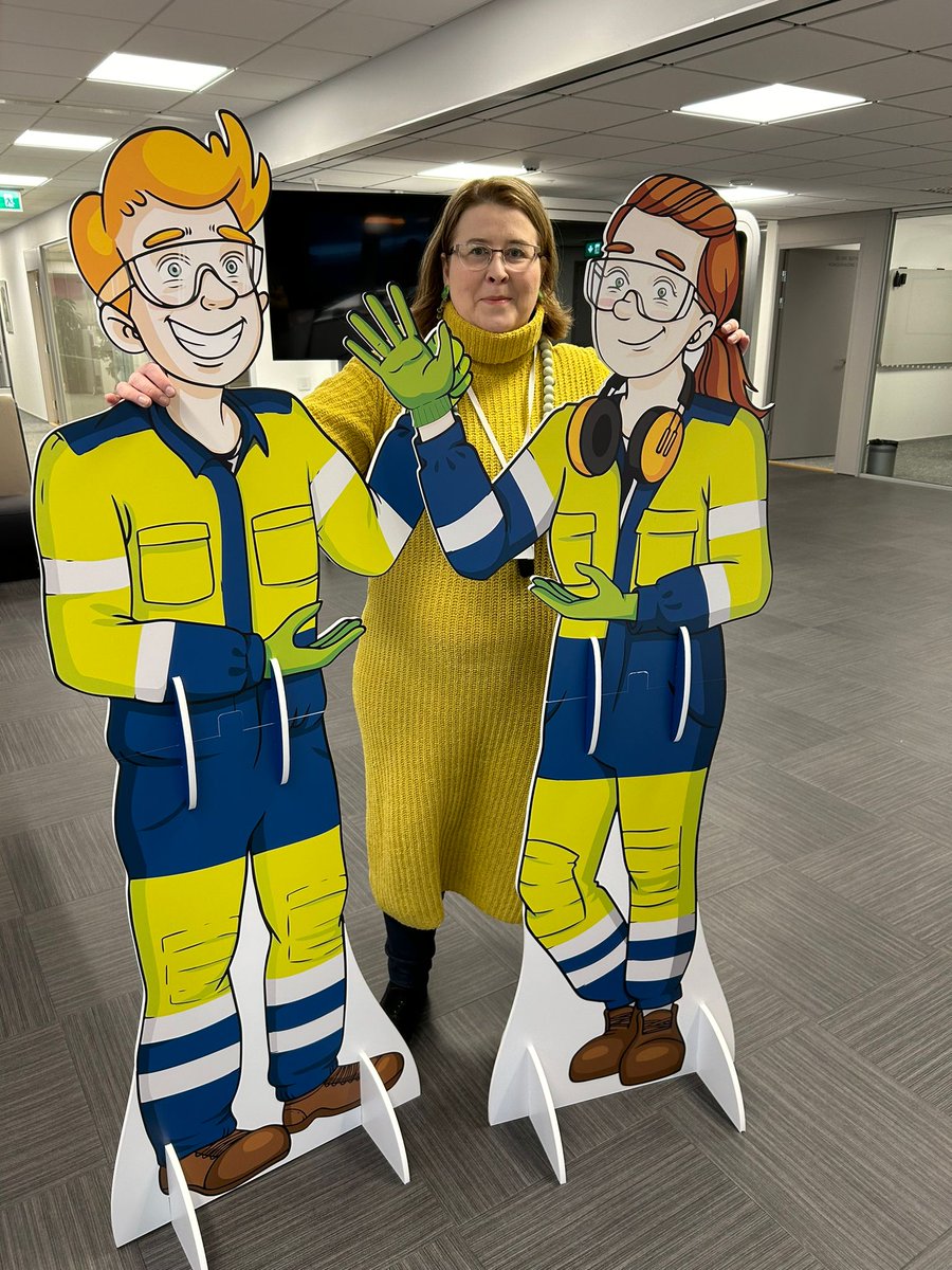MPuukka's tweet photo. Saatiin @tyoturvallisuus porukkaan uusia tyyppejä: Tauno ja Tarja lähtee Teknologia-alojen työturvallisuuskierrokselle. Kum bongaat heidät jossain, ota kuva ja käytä häsää #TaunoJaTarja

#TaunoJaTarja
#työsuojelu #työturvallisuus #työhyvinvointi #teknotatrokkaa
@LaksoJenni https://t.co/sicRSAHp3g