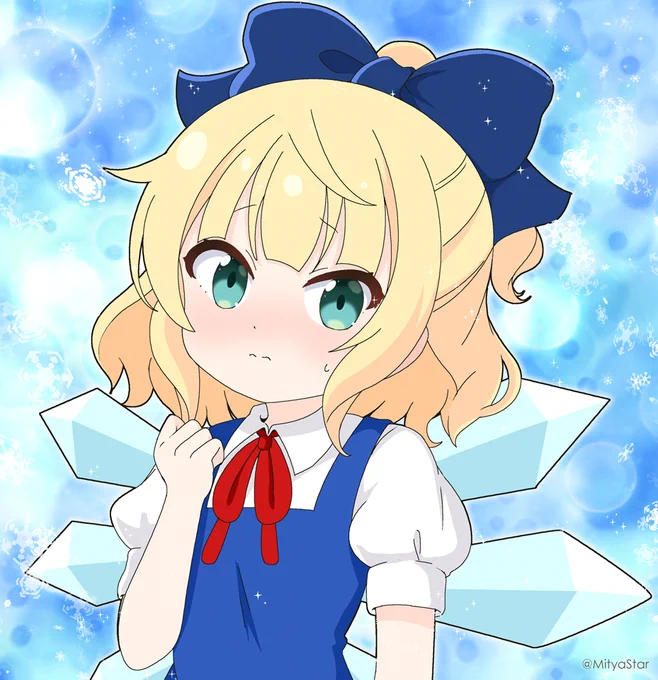 チルノ衣装シャロちゃん 