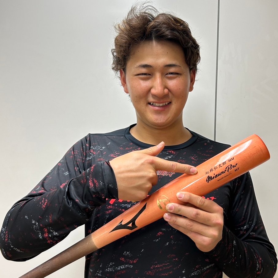 今年からミズノブランドアンバサダーに就任したオリックス