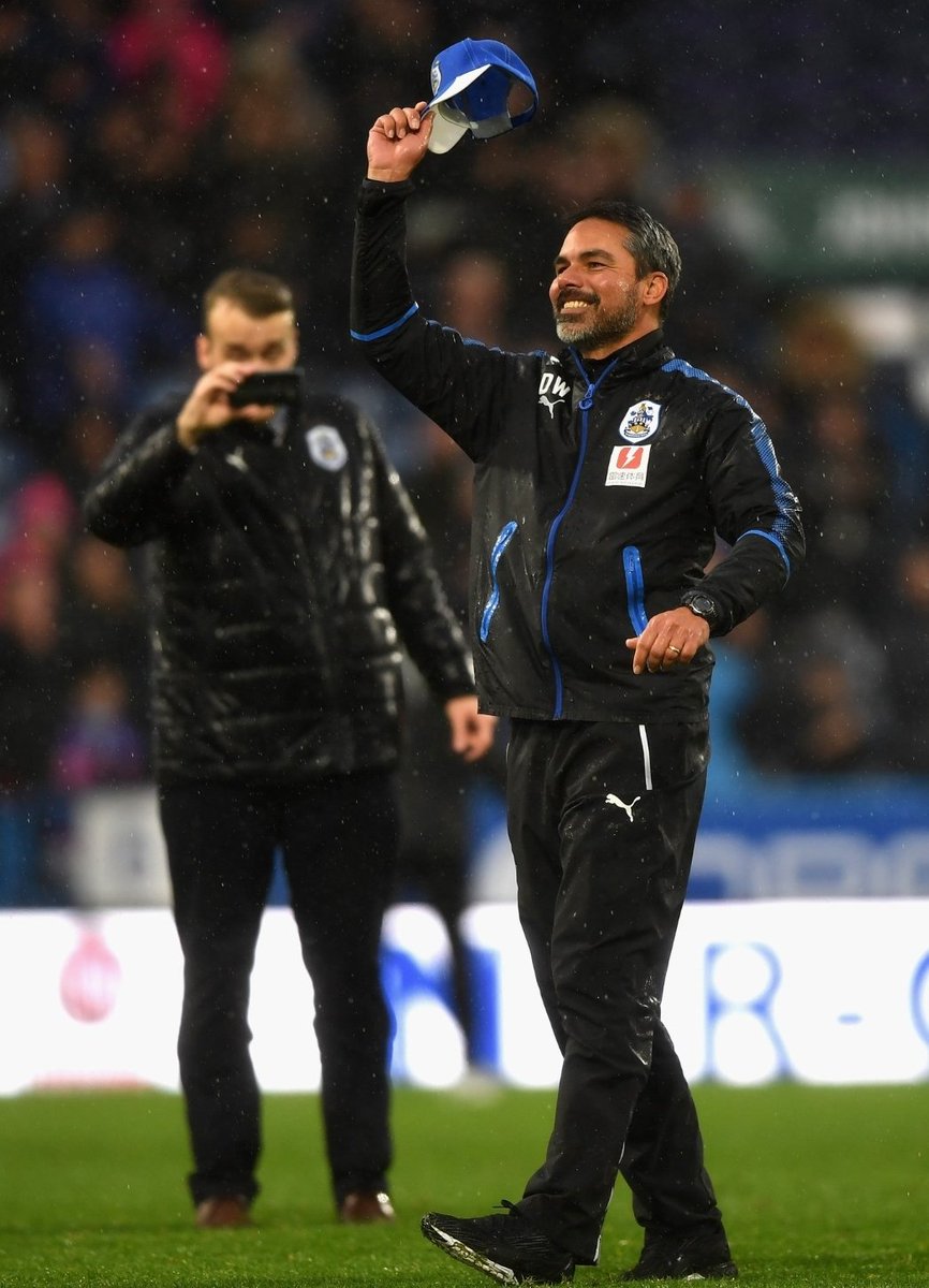 andrew_shaw25's tweet photo. @secondtierpod The King saluting the crowd after Huddersfield's 2-1 victory against Jose's Manutd, 2017. #htafc https://t.co/ak355uR32a