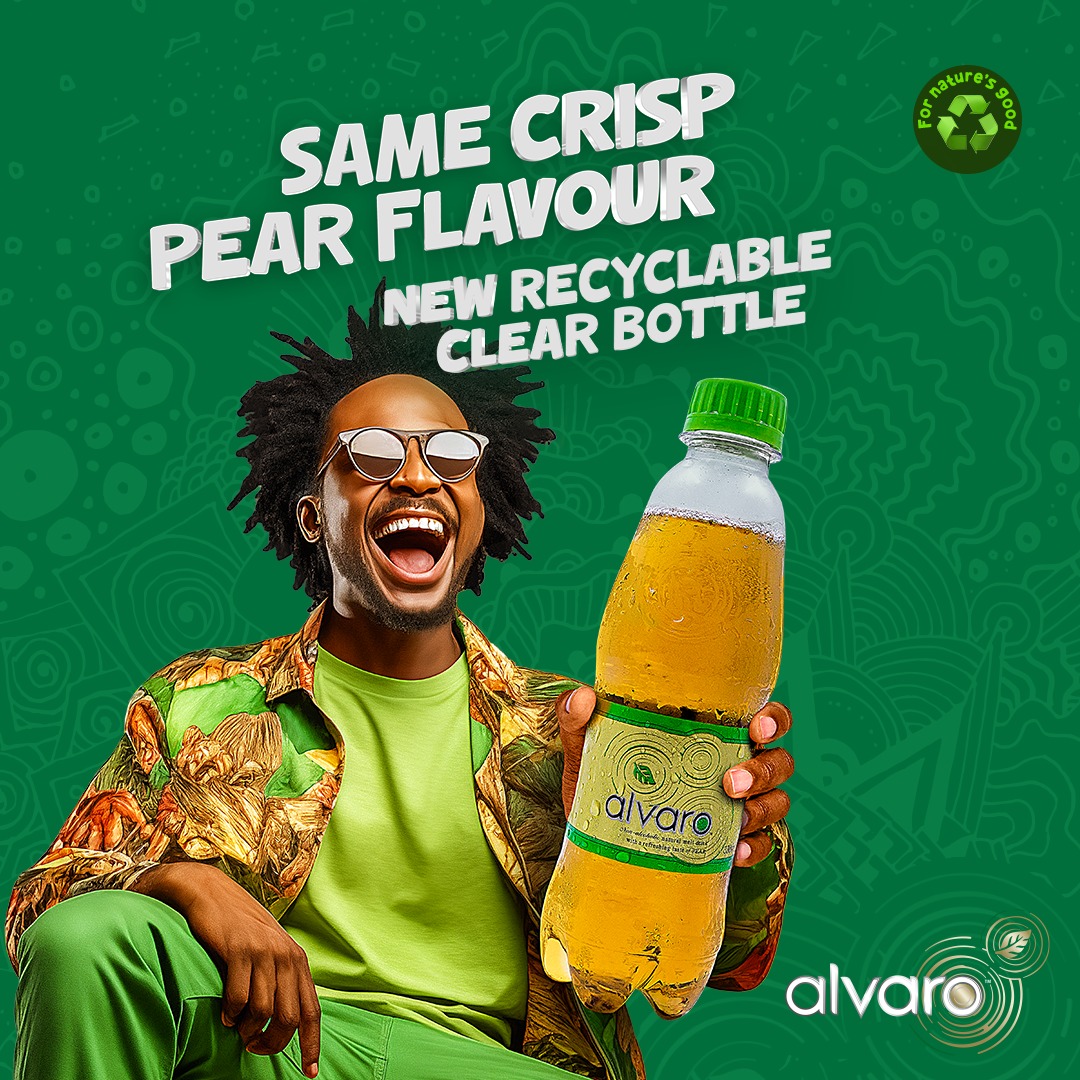 gripe_official's tweet photo. We are excited to announce that Alvaro is also moving into a recyclable clear bottle.
It's the same refreshing crisp pear flavour only now in a more environmentally friendly plastic bottle for nature's good.
#sametaste
#recycledplastic
#naturesgood
#GH2024 https://t.co/YAIy1NcdEv