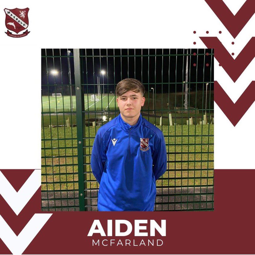 ✍🏻 We are delighted to announce the signing of Aiden McFarland.

Aiden is available for sponsorship for the remainder of the season for £20. If you are interested in sponsoring Aiden, please get in touch.
