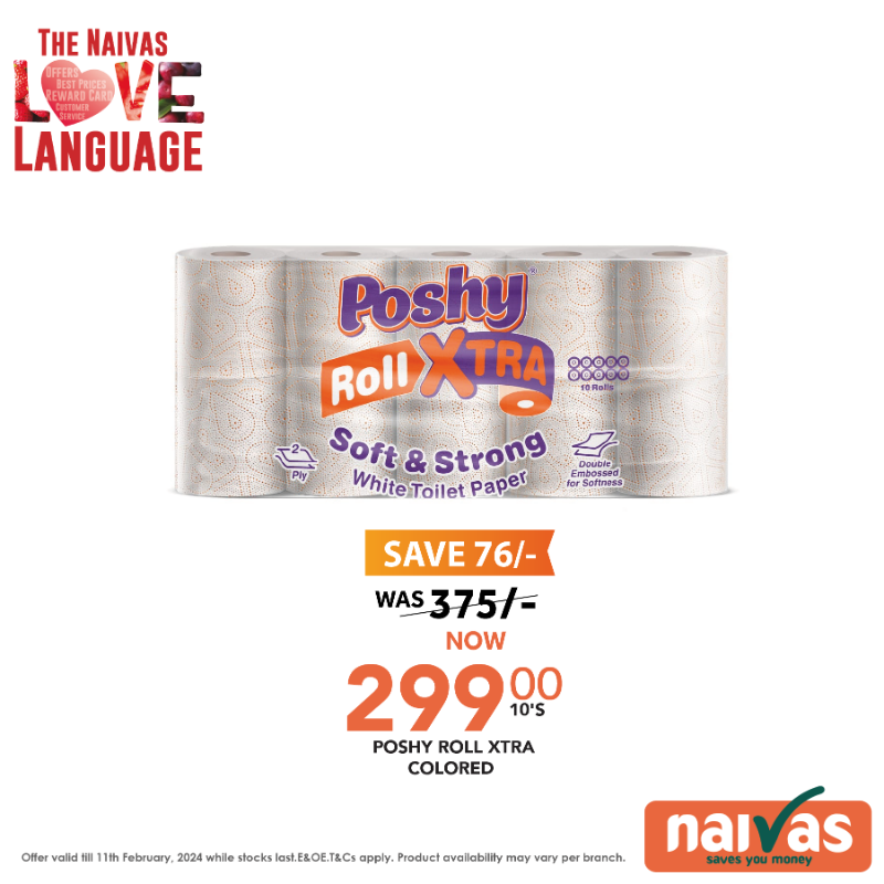 naivas_kenya's tweet photo. Absorbent, soft, strong, all these are words that can be used to describe the tissue you should buy. Kama kawa Naivas iko na great offers on your favourite tissue to get you sorted for the next week!

#TheNaivasLoveLanguage ✓ | *Offers valid countrywide until 13/2/2024 https://t.co/l86CkWv4wB