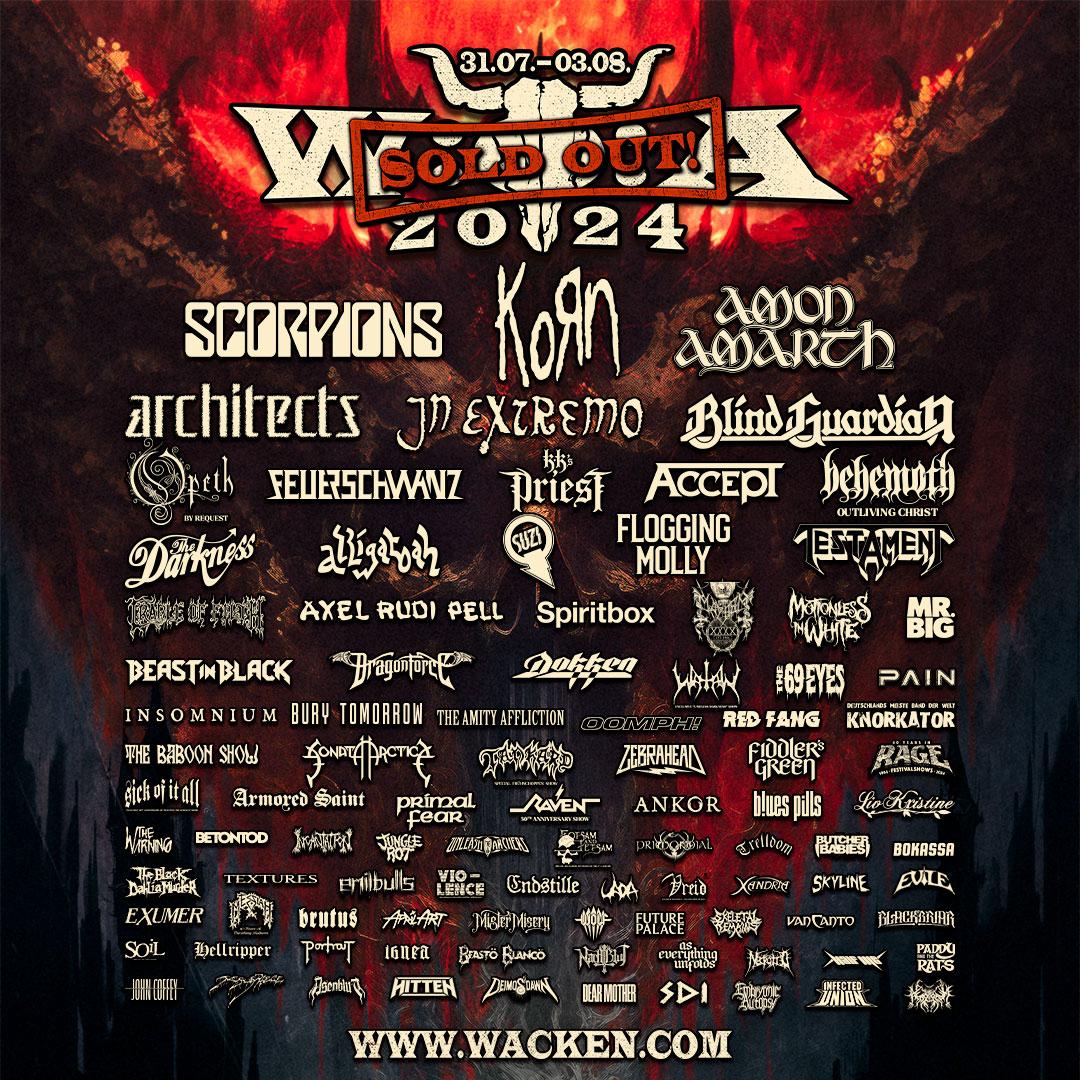 Evile (@evile) on Twitter photo We are excited to announce that we will be performing at <a href="/Wacken/">Wacken Open Air</a> this July! 🤘🔥
See you there! #Evile We are excited to announce that we will be performing at <a href="/Wacken/">Wacken Open Air</a> this July! 🤘🔥
See you there! #Evile