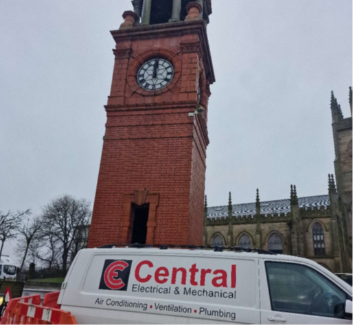 celectrical's tweet photo. Central M&amp;E are out on maintenance call outs this morning! ☎️ https://t.co/6lK2ZR4w1h