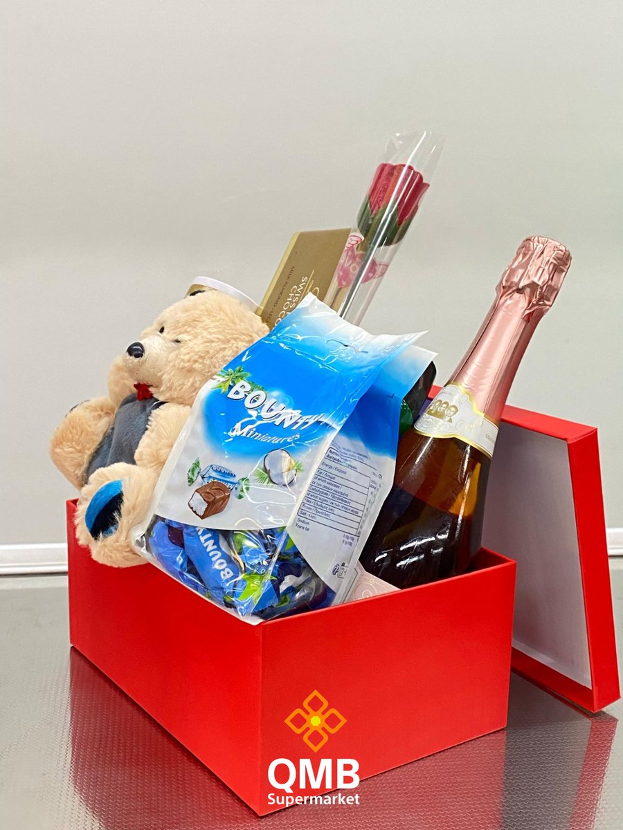 QMBHypermart's tweet photo. Looking for the perfect Valentine's Day surprise? Look no further than QMB Supermarket! 💘 Explore our delightful gift boxes and tailor them to fit your loved one's unique style. Send us a DM now!

📍QMB Builder’s Mart Road, Lekki-Epe Expressway, Lekki.

#AFCON2024 #GiftIdeas https://t.co/fBTrpWo0uS