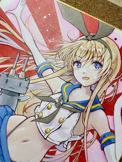 グリッターでキラキラ 