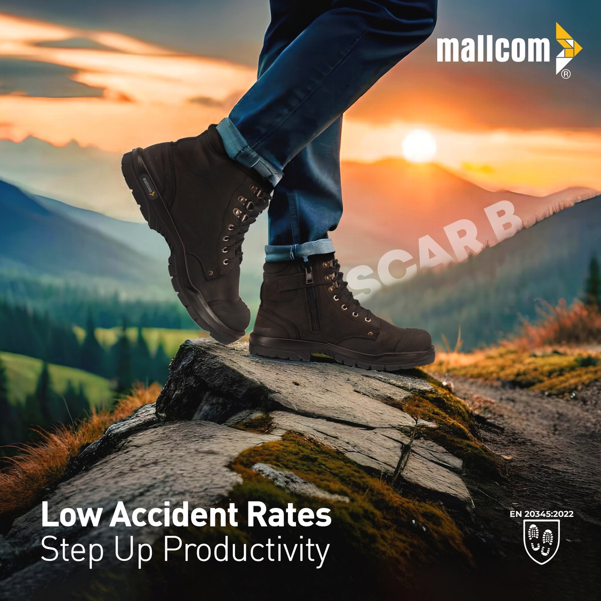 Mallcom_India's tweet photo. Feel the hike, also in safety! Mallcom’s Scar series of high-ankle safety boots serve as the lifeline for all your adventures at every step in prime style!
.
.
#ScarB #ScarW #MallcomIndia #SafetyBoots #LeatherSafetyShoes https://t.co/sIslFKUbmU
