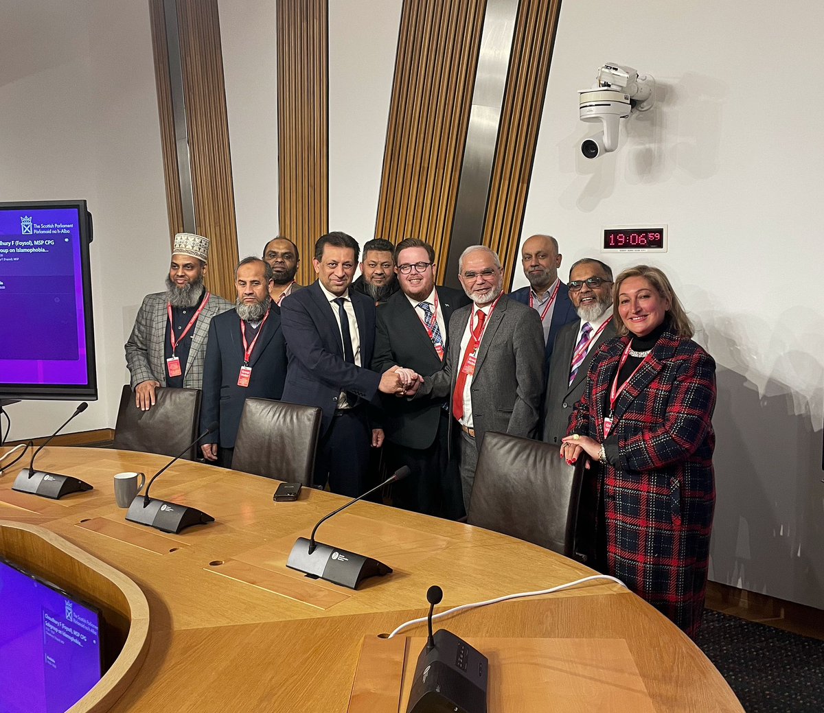 Good to launch CPG Tackling Racial & Religious Prejudice's Islamophobia sub-group. Inspiring discussion with community leaders on how to combat prejudice. Grateful for the group's commitment to tackle Islamophobia & hopeful for more sub-groups to tackle prejudices in Scotland.