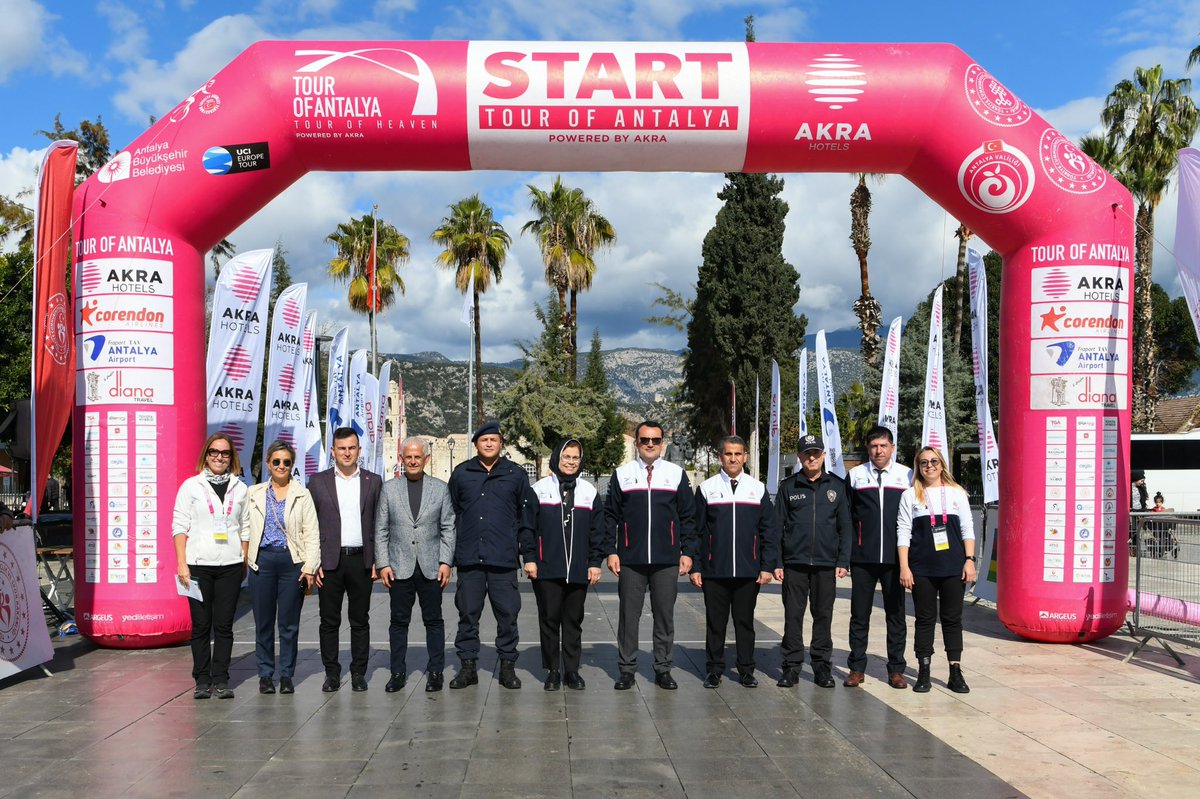 📍Demre

Tour Of Antalya Bisiklet Yarışı 2. Etap’ın (Demre-Antalya) başlangıç startını verdik.

#Antalya
#TourOfAntalya
#Demre
#Finike
#Kumluca
#Kemer