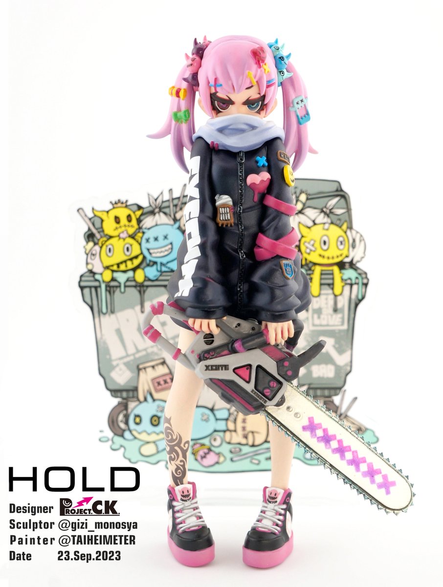 ゴゴちゃん　ガレージキット もちどき×Project.C.K.『HOLD』 コラボレーションガレージキット再販