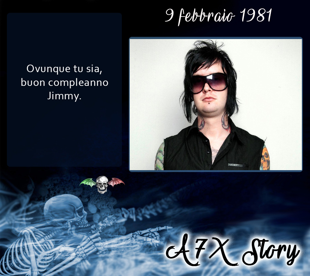 a7xitalia's tweet photo. Ovunque tu sia, buon compleanno Jimmy.
Wherever you are, happy birthday Jimmy.
#AvengedSevenfold #A7X #A7XItalia #HappyBirthday #JimmySullivan #JimmyTheRevSullivan #TheRev #TheReverendTholomewPlague #JamesSullivan https://t.co/R97mt7n8tF