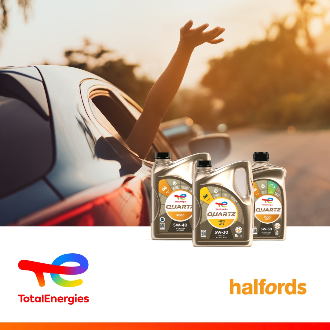 📢 Big news – Our cutting-edge Quartz engine lubricants are now available to @Halfords_uk customers online and all across the UK! Click to find out more: bit.ly/42O6sPT #engineoil #caroil #carcare