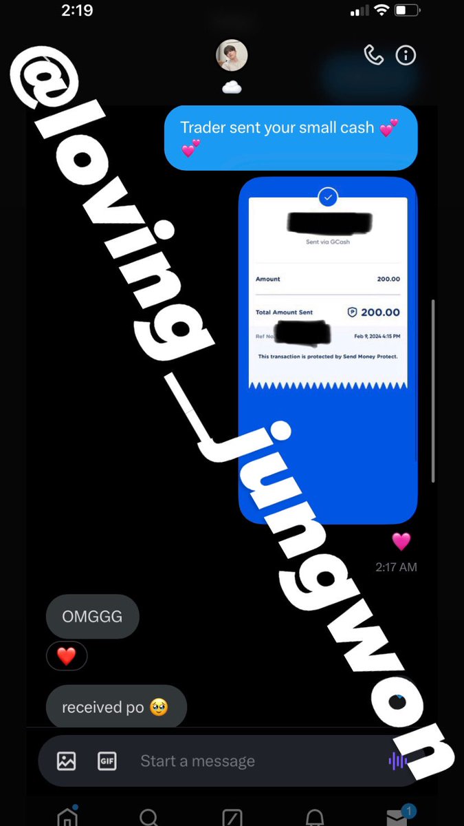 nallij__'s tweet photo. date sent: FEBRUARY 9, 2024

PROOF OF LEGITIMACY: @youvwon received small cash prize (200 Pesos) via Gcash💓

Thank you for trusting me ~ have a happy Friday 🫂
#giveawayproof #gaproof #proofoflegitimacy #proof #gcash https://t.co/vBZ93q7lmy