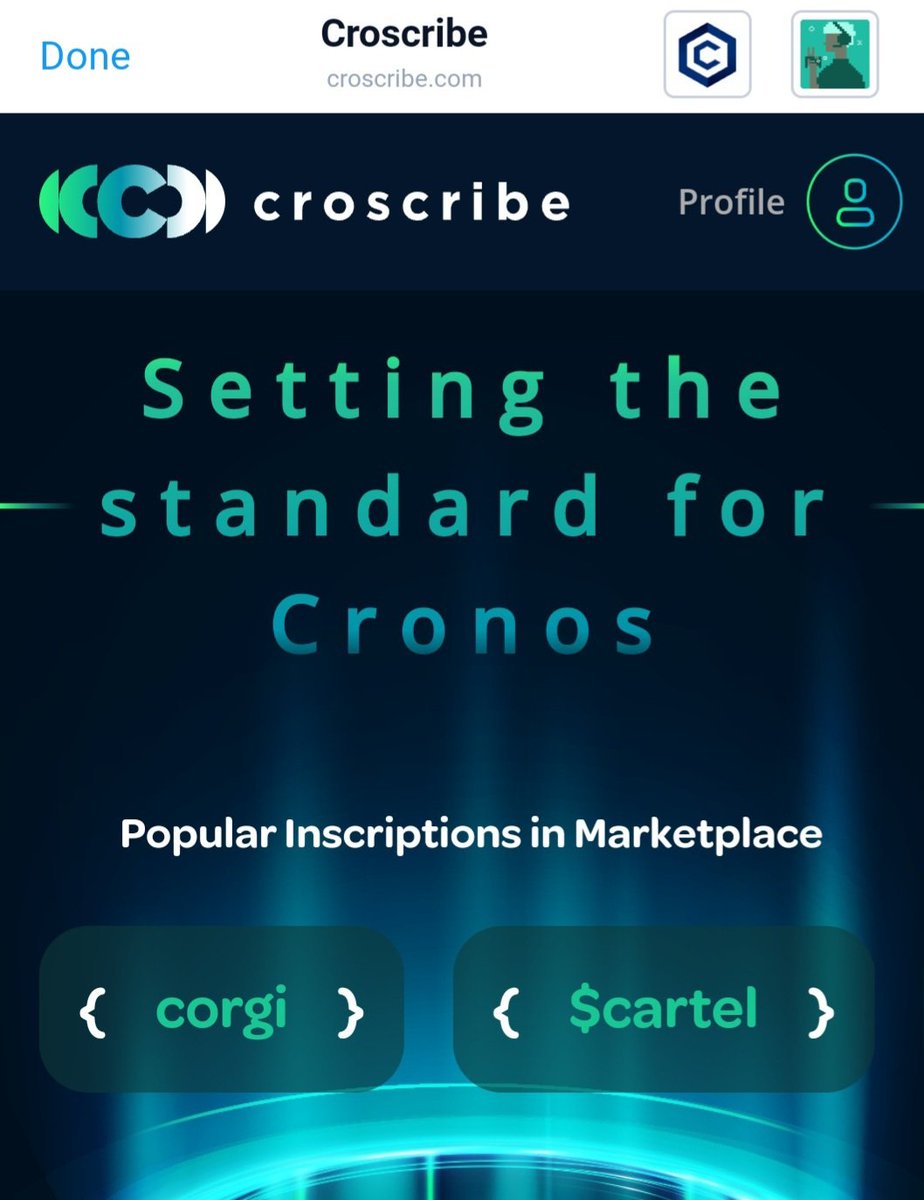 1/2 🎉 CELEBRATION #GIVEAWAY 🎉

✅️ $CARTEL minted out and received the "Verified Inscription Project Badge" on <a href="/Croscribe/">Croscribe</a> marketplace. 

3 PRIZES 🎁🎁🎁: 
3 X (300K $Cartel + 300 $SOON) 

1⃣Follow @CrofamCartel &amp; <a href="/Croscribe/">Croscribe</a>
2⃣Like &amp; Retweet
3⃣Tag 3 friends 

#crofam