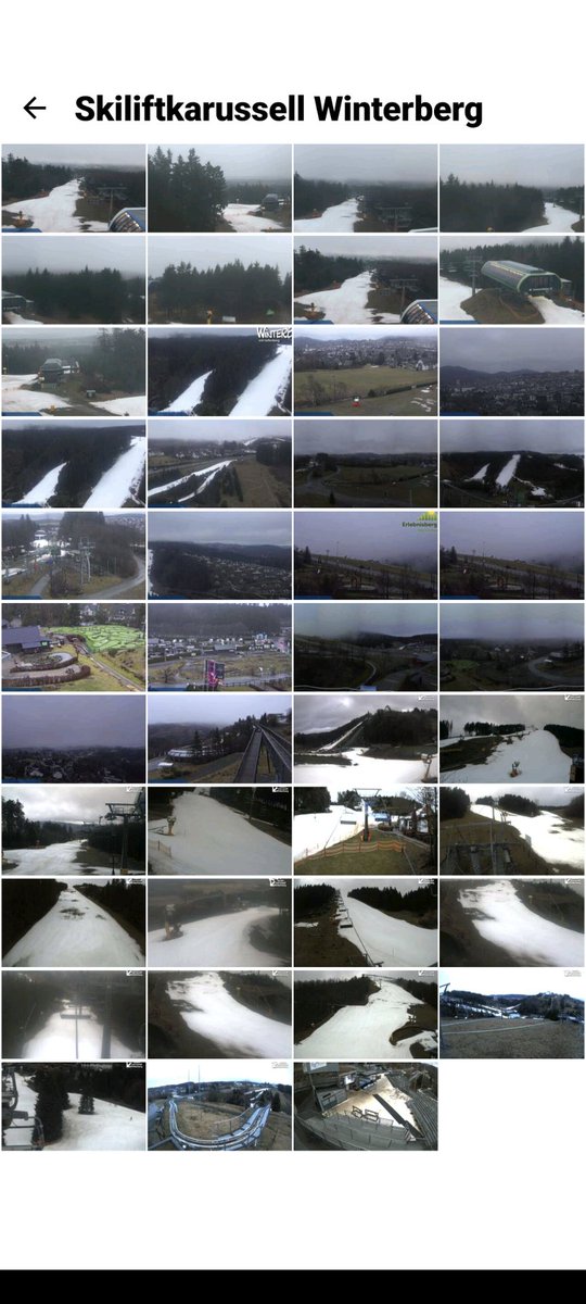 leptosom's tweet photo. #Winterberg im Winter. Skizirkus spielt mit 14/26 Seilbahnen. Krass. https://t.co/mA8WUGg8tn