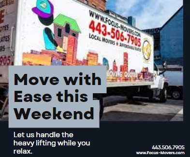 focusmovers1's tweet image. 🚚 Ready to Move? Let&apos;s Hit the Road This Weekend! With Focus Movers, Your Belongings are in Safe Hands. 

DIAL 443-506-7905 for FREE QUOTE!!!

#StressFreeMoving #WeekendRelocation
Focus-Movers.com
#FocusMovers #Movers #movingcompany
#BaltimoreMovers #moversnearme