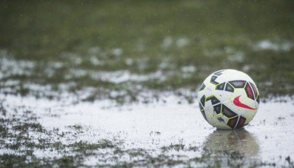 ebfc_official's tweet photo. POSTPONED ☔️
Unfortunately tomorrow’s match away against @TCFC_Official has been postponed due to a waterlogged pitch at Wordsworth Drive 😔
We will advise of a new date once arranged
#EBFC https://t.co/sLr7lEFCCn