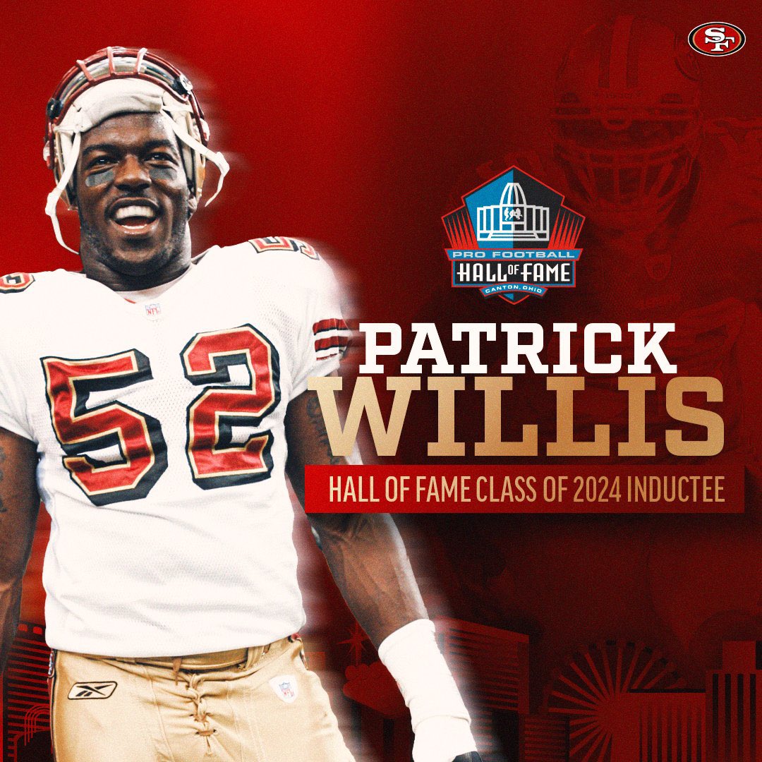 Patrick Willis HOF! About time but great news to wake up to. One of my all time favourite niners. #FTTB #49erFaithfulUK #Canton #HOF
