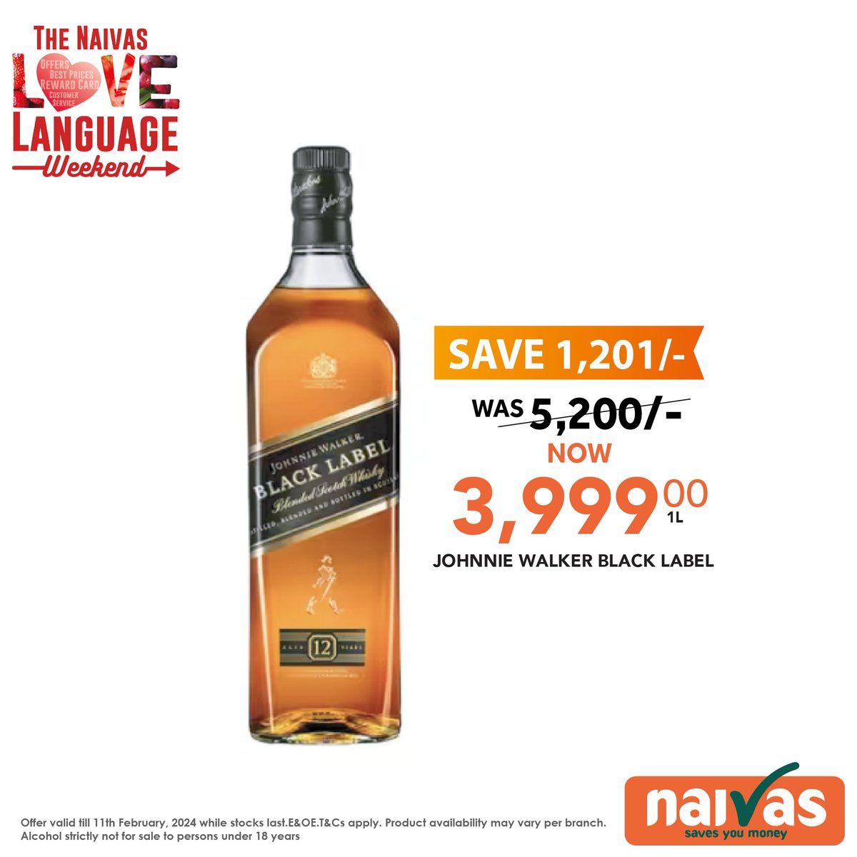 naivas_kenya's tweet photo. 🕺🏽Wale wa kamnyweso tukutane Naivas liquor store hapa mapema mapema! Enjoy these great deals on your favourite 🥃drinks across ALL Naivas liquor stores countrywide. Masaa yako ya kupiga sherehe huanza saa ngapi hivi?

#TheNaivasLoveLanguage ✓