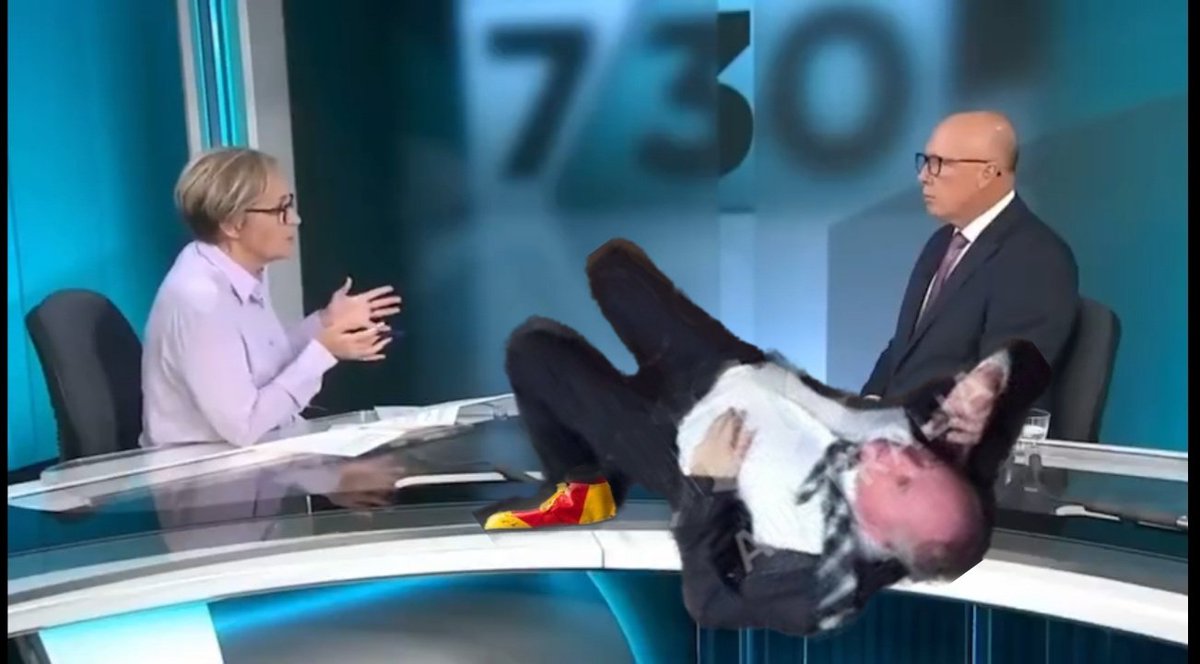 Mr Dutton is it true barnaby  has a drinking  problem ?"....