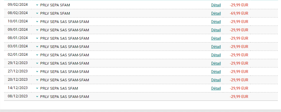 Tokiro's tweet image. Bonjour @cyrilbrosset @SandozProd. 
Après une résiliation dans les temps légal du contrat et aucun prélèvement depuis 2020, voila que la SFAM revient alors que je n'ai plus rien à faire avec eux. 
quechoisir.org/actualite-sfam…

J'ai lu cet article, j'aimerais savoir quel recours j'ai.