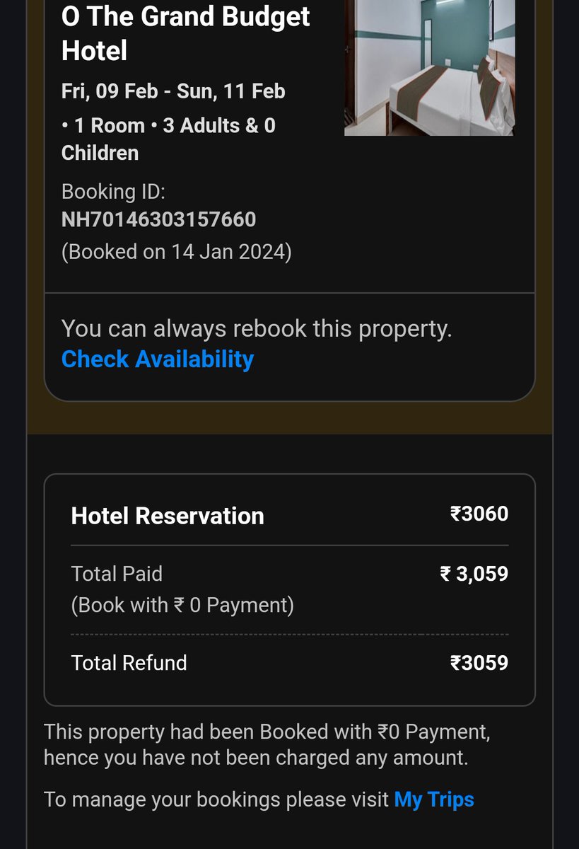 TheChanceSeeker's tweet photo. @makemytrip &amp; @oyorooms scam alert in Bengaluru. Just came here to find that the hotel I had booked is under renovation. There was not a living soul here. This is tantamount to cheating! After wasting 2 hours here they cut money from my refund. Shame on you! 👎🏽 https://t.co/8C3m1mWJ81