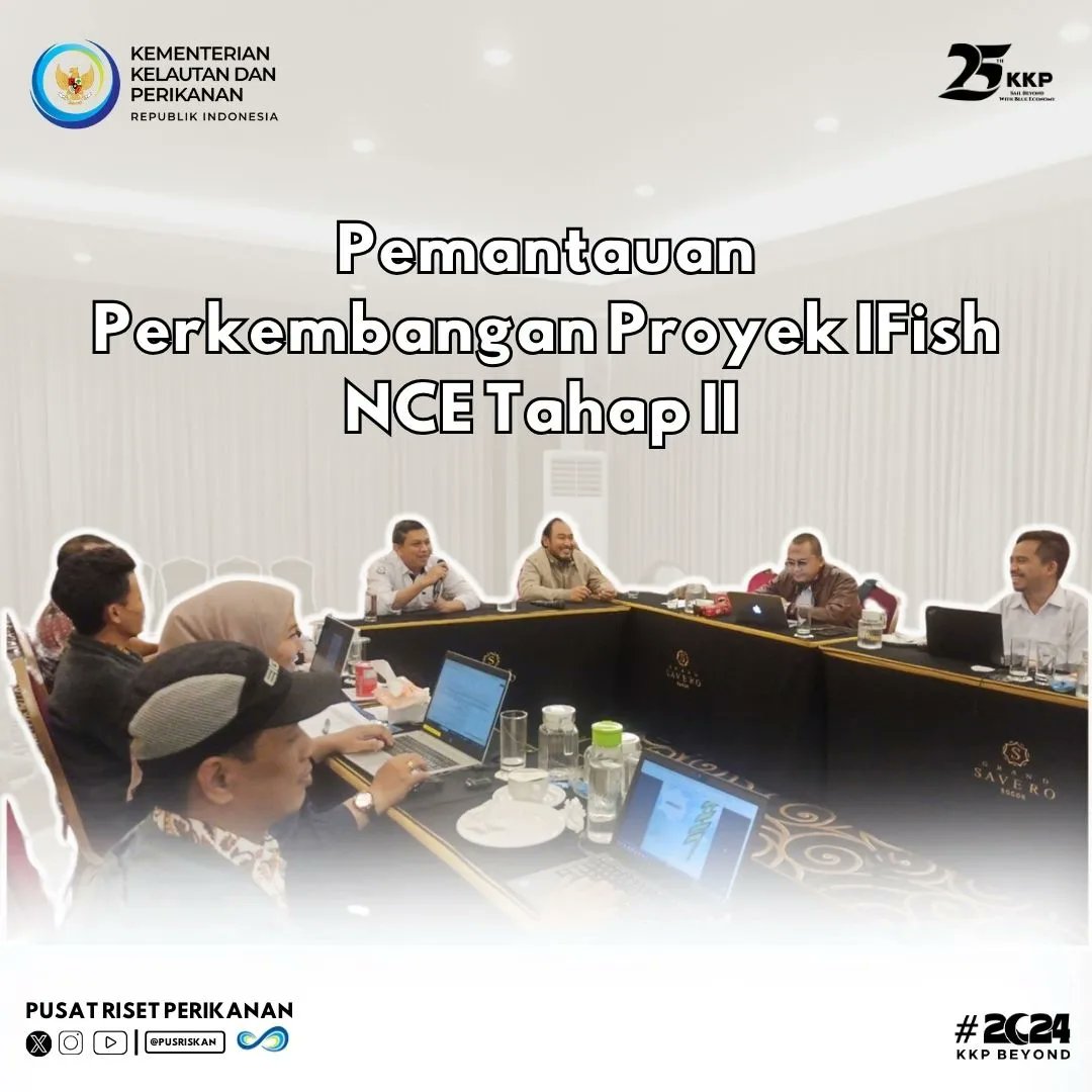 pusriskan's tweet photo. #SobatBahari BPPSDMKP melalui Pusat Riset Perikanan selaku Koordinator Proyek Nasional melakukan pemantauan kegiatan kerja sama antara Kementerian Kelautan dan Perikanan dengan Food and Agriculture Organization Indonesia https://t.co/JKslp2gBEc