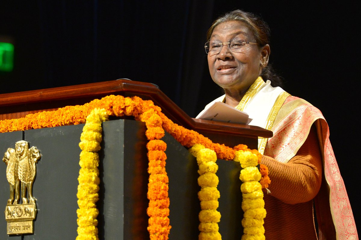 President Droupadi Murmu graced the 62nd convocation of the ICAR-Indian Agricultural Research Institute. The President said that the Indian Agricultural Research Institute has not only efficiently carried out research and development work related to agriculture but has also