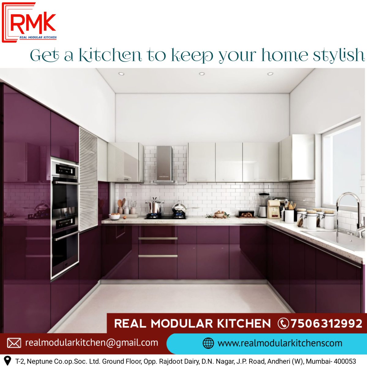 RealModular's tweet image. &quot;Elevate your culinary space with the exquisite designs of Real Modular Kitchen Andheri. Experience luxury redefined. #RealModularKitchen #Andheri #KitchenDesign&quot;
Contact us: 9167996524
realmodularkitchens.com
#kitchenstyle #kitchenideas #kitcheninspo #kitchengoals