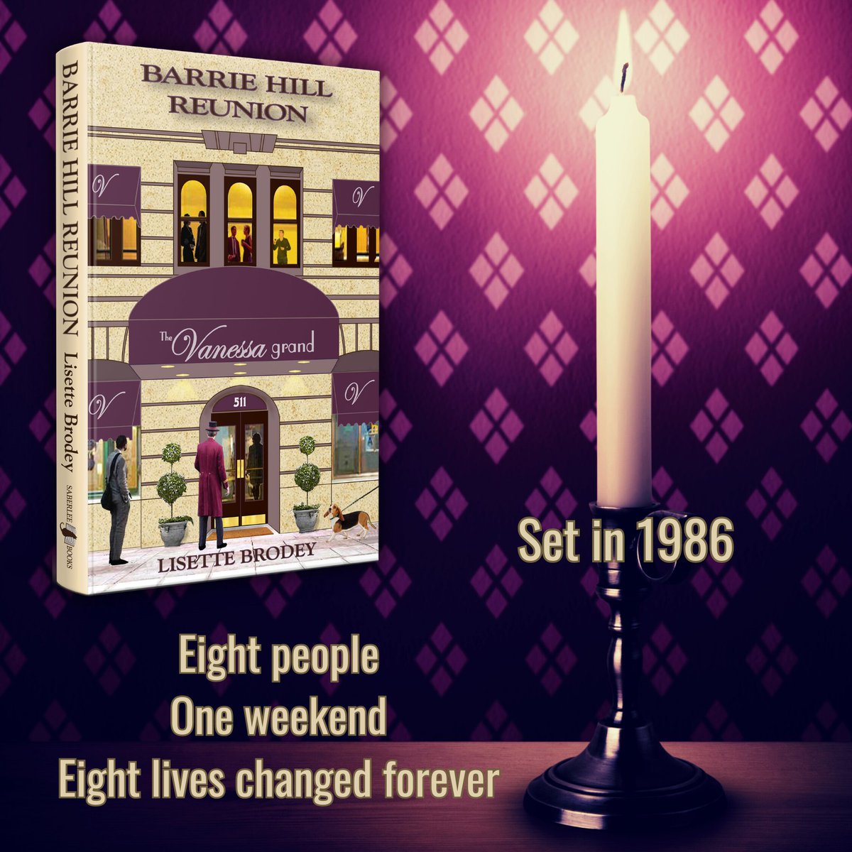 LisetteBrodey's tweet photo. 🛎 BARRIE HILL REUNION 🛎
Set in 1986
"The author brilliantly illustrates the consequences that come with misunderstandings, missed opportunities, and malicious envy …." 🛏🚪
#LitFit 🔶 #KU
https://t.co/ZLeVxF3icO https://t.co/xVehpMuEAq