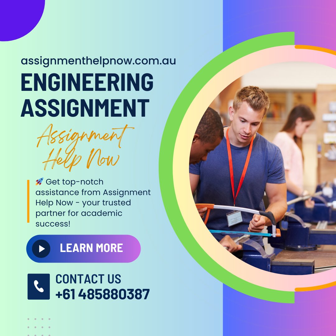 assignmentnow1's tweet image. 📷 Struggling with Engineering Assignments in Sydney?
assignmenthelpnow.com.au/engineering-as…
📷 #EngineeringAssignmentHelp #SydneyStudents #AssignmentHelpNow 📷