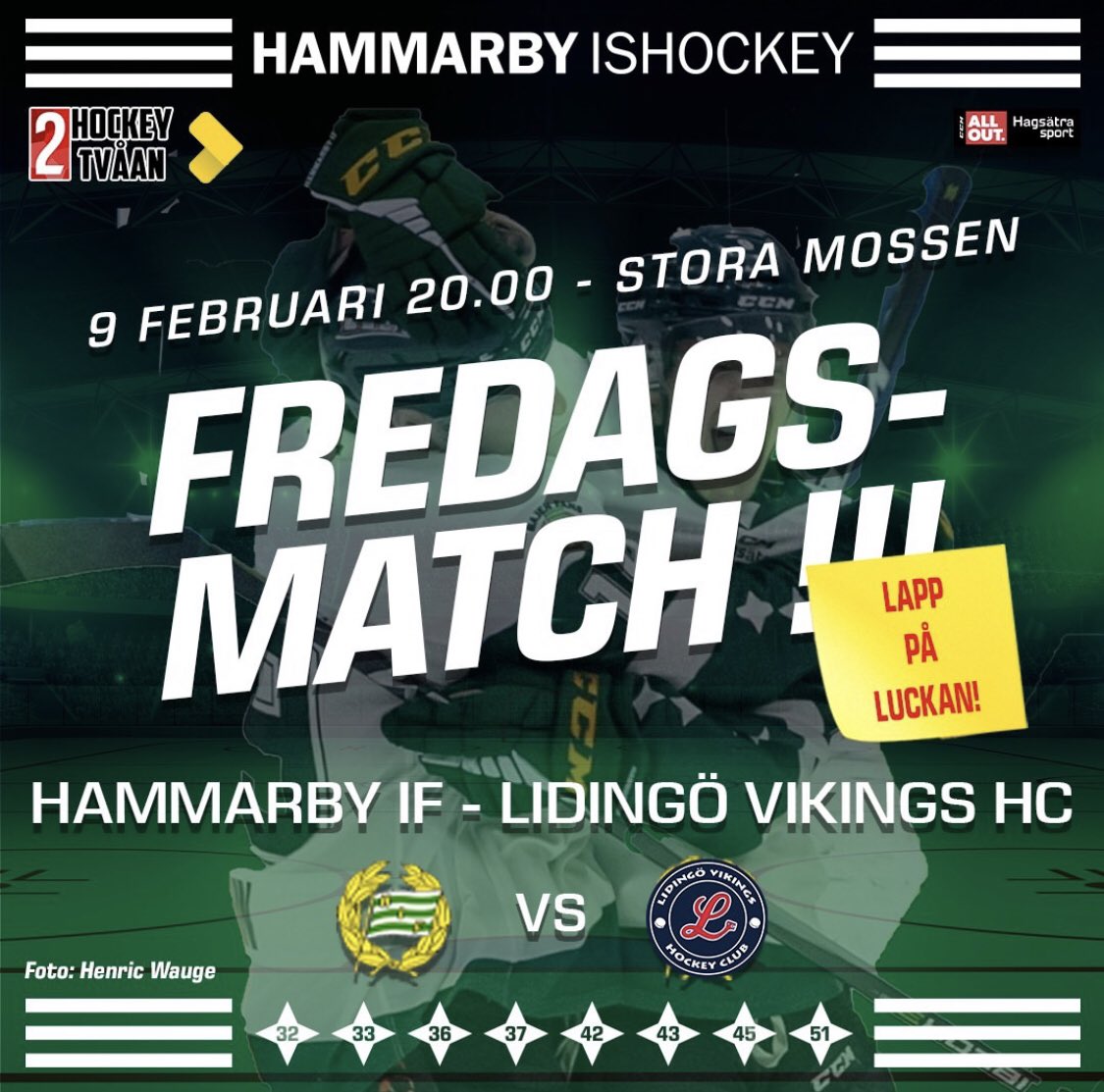 Hammarby Hockey tweet media