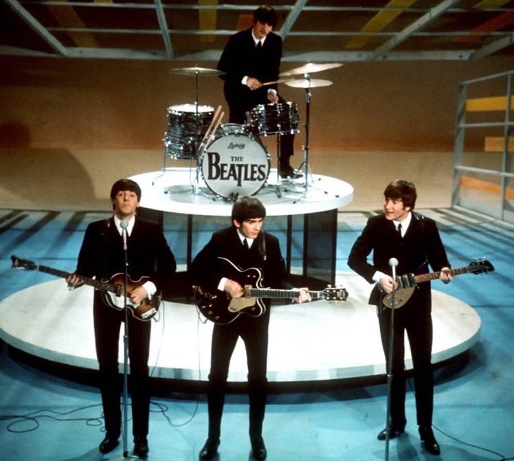 9 February 1964. A then record US TV audience of 73 Million watched The Beatles appear on the Ed Sullivan Show for the first time. More than 5,000 fans had applied for tickets to be part of the studio audience, but only 750 were lucky enough to get them.