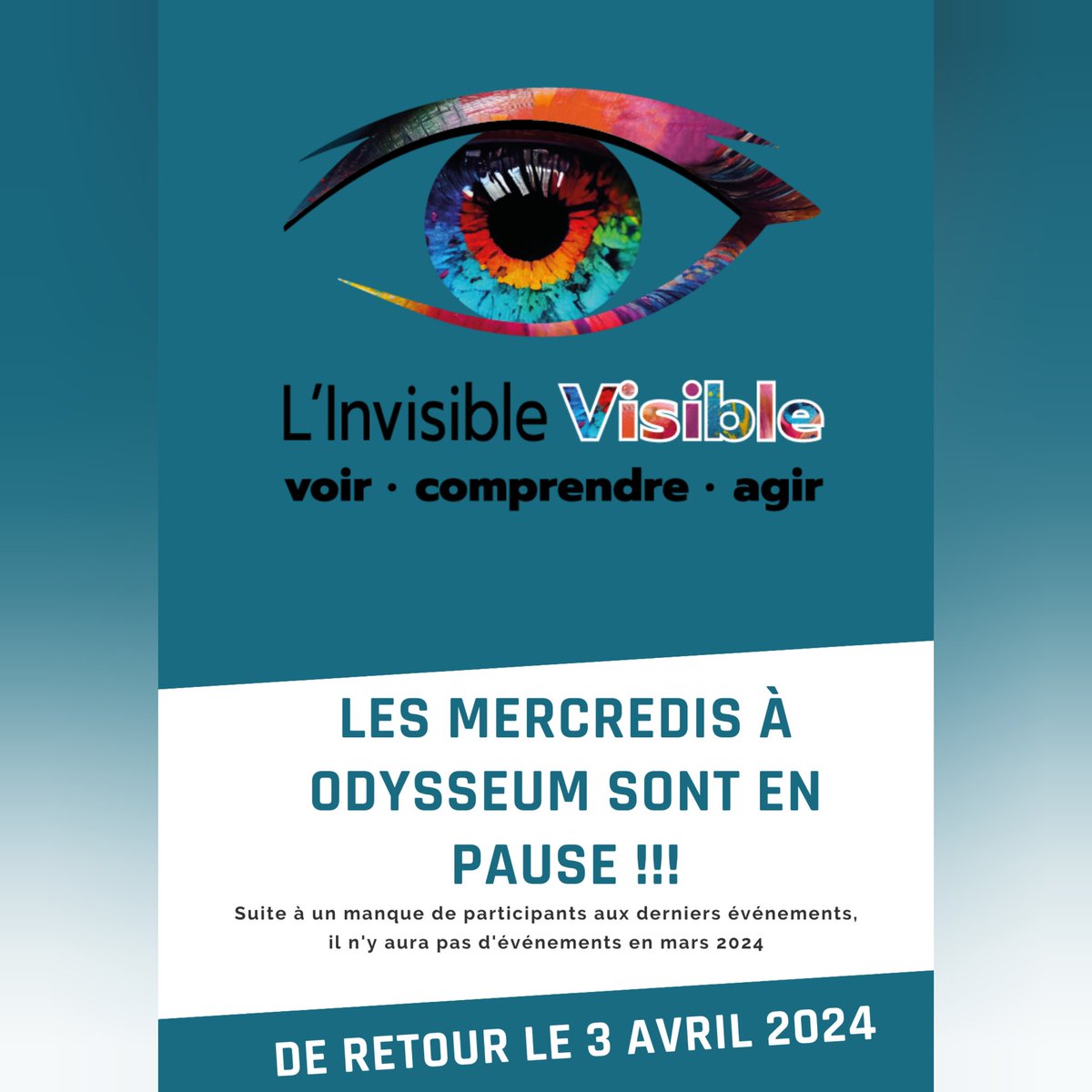 visible_l's tweet photo. https://t.co/53z05UubvJ

Je compte sur vous,  votre soutien et surtout votre participation 💙

#tsa #handicap #autisme #troublessensoriels #TDAH #troublescognitifs #pourtous #troublescognitifs #événements #inclusif #Montpellier #Odysseum #adapté https://t.co/Q2OKxpruLH