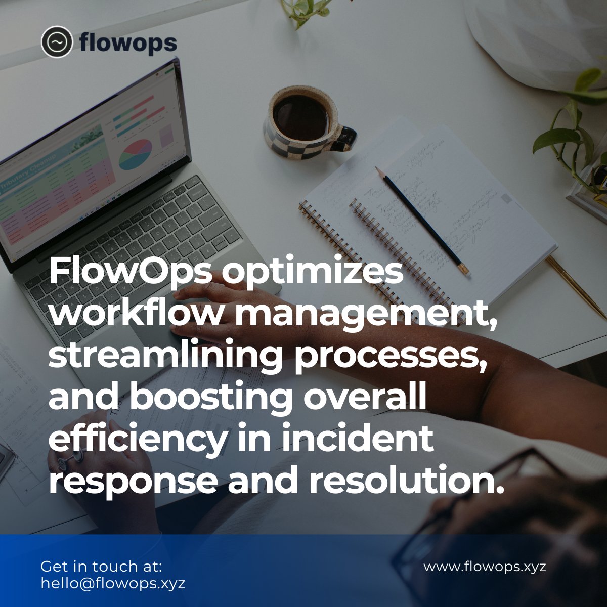 flow0ps's tweet photo. Tired of chaotic and slow incident responses? FlowOps is the game changer you need! 

Let's say goodbye to workflow headaches and hello to efficiency. Let's tackle those challenges together.

Start now on https://t.co/jbTuBNigAl

#flowops #flowopsmagic #incidentresponse #devops https://t.co/1CsmyChvLj