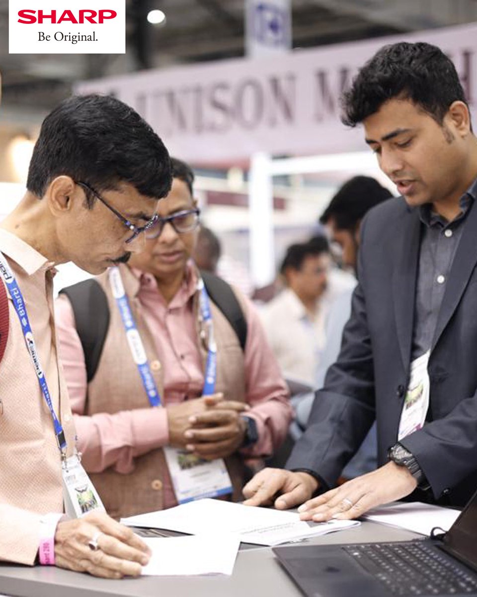 sharp_india_'s tweet photo. An Awesome event with Awesome people, We are Thankful to those who all attended Pamex &amp; visited us. 
Special Thanks to those who helped us in organizing this wonderful event.

#SHARP #beoriginal #SharpIndia #SmartBusinessSolutions #Sharpevents #SharpMFP #PAMEX2024 https://t.co/6Jmm926117