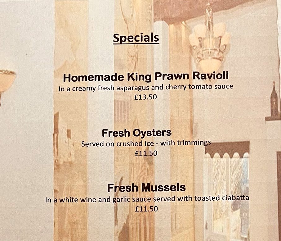 📣THIS WEEKENDS SPECIALS📣
📞 Call 02920372768 to book your table 📞