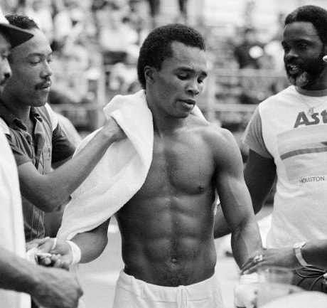 'We're all given some sort of skill in life. Mine just happens to be beating up on people.' - Sugar Ray Leonard