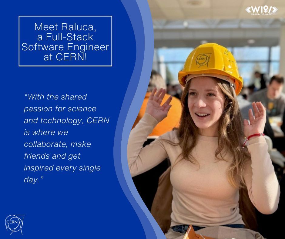 Celebrate the International Day of Women and Girls in Science with us and meet some of our very own! 👩‍🔬 You would like to work with us, as well? Find the perfect opportunity for you here: careers.cern